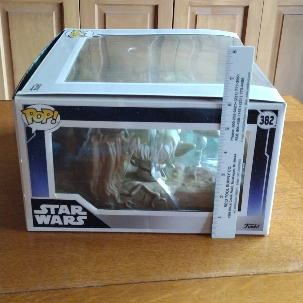 A LESSON IN THE FORCE  Funko Pop #382 Star Wars 40th Empire Strikes Back - Picture 6 of 9